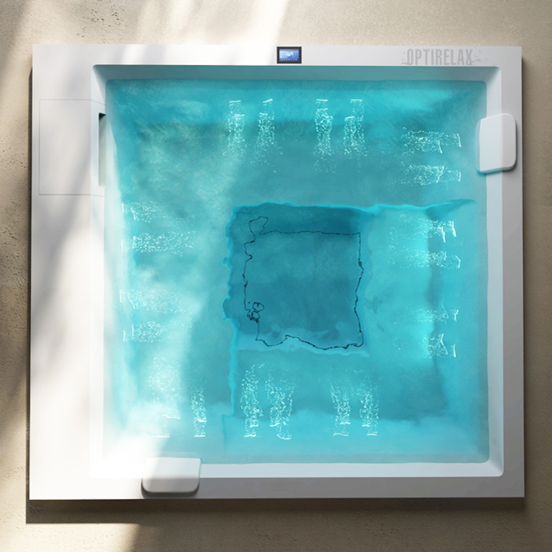 Eingebauter-Design-Outdoor-Whirlpool-RXD_SPA-T260-von-oben