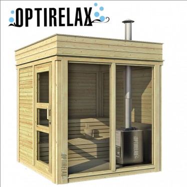 Gartensauna Aussensauna Von Optirelax Kaufen Shop