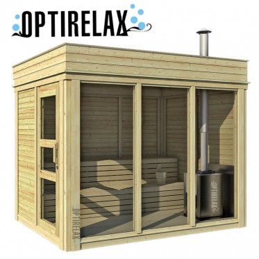 Gartensauna Aussensauna Von Optirelax Kaufen Shop